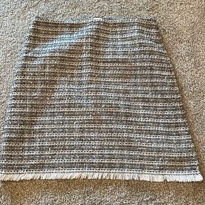Black and white skirt